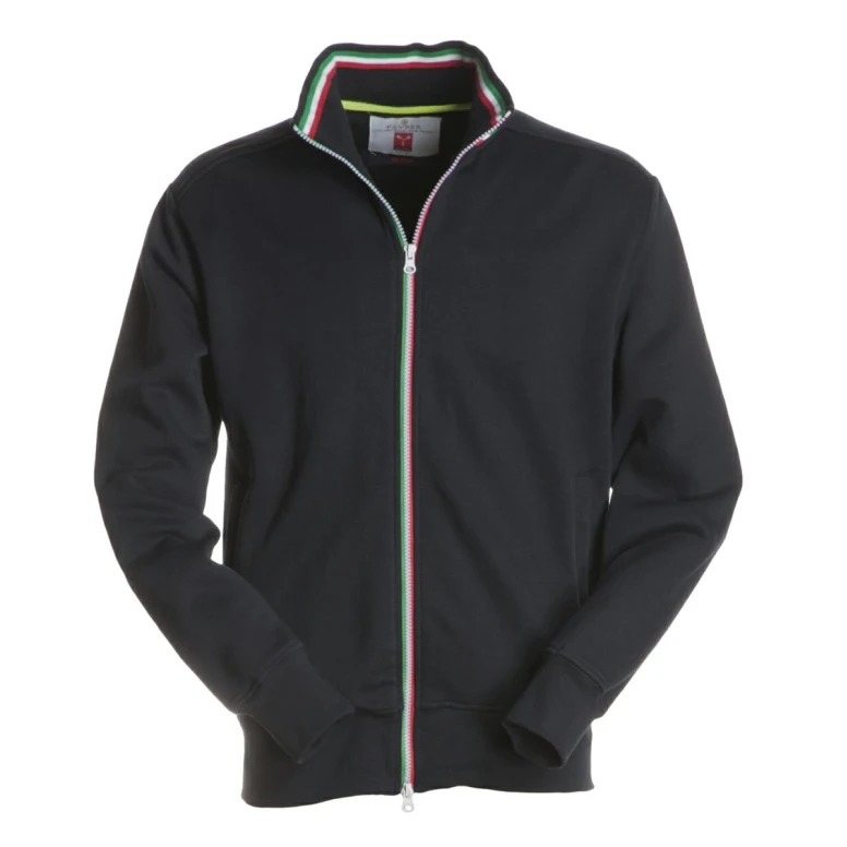 Alles muss raus -  Durchgehendes Reißverschluss- Sweatshirt Nazionale -  Payper AY 7532 Größe XL Rot