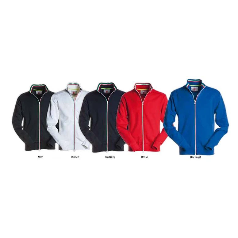 Alles muss raus -  Durchgehendes Reißverschluss- Sweatshirt Nazionale -  Payper AY 7532 Größe 3XL Rot