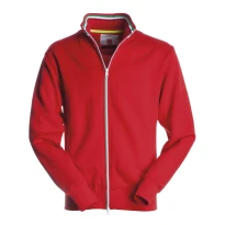 Alles muss raus -  Durchgehendes Reißverschluss- Sweatshirt Nazionale -  Payper AY 7532 Größe 3XL Rot