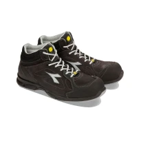 Alles muss raus  Arbeitsschuh Mid- Cut Diadora Flex Mid S3 Src Esd 701.172589 Farbe Schwarz Nummer 36