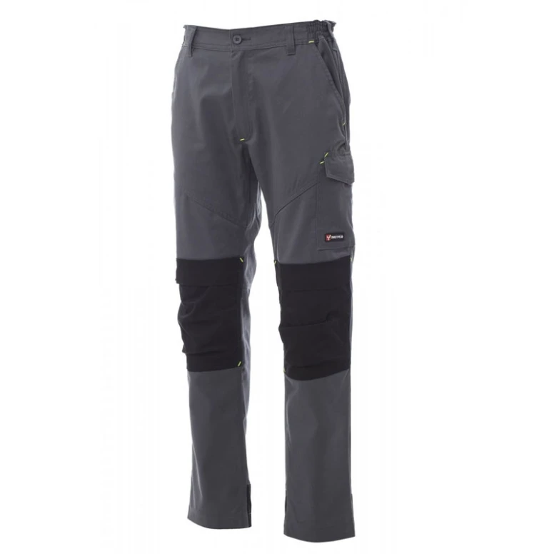Alles muss raus - Arbeitshose Worker Tech Mehrtaschen Ganzjahres mit Kniepolstern - Payper AY 7309 Größe 3XL Schwarz/Schwarz