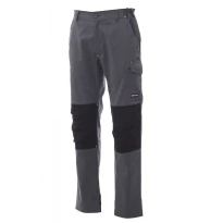 Alles muss raus - Arbeitshose Worker Tech Mehrtaschen Ganzjahres mit Kniepolstern - Payper AY 7309 Größe 3XL Schwarz/Schwarz
