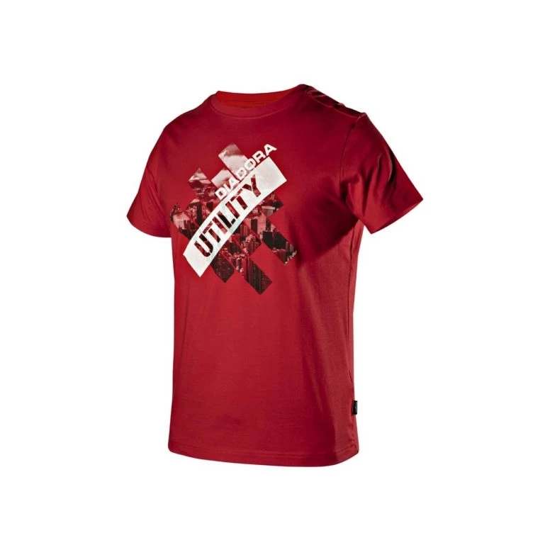 Alles muss raus -  T- shirt Diadora Graphic Organic 702.176914 Farbe Grau Größe L