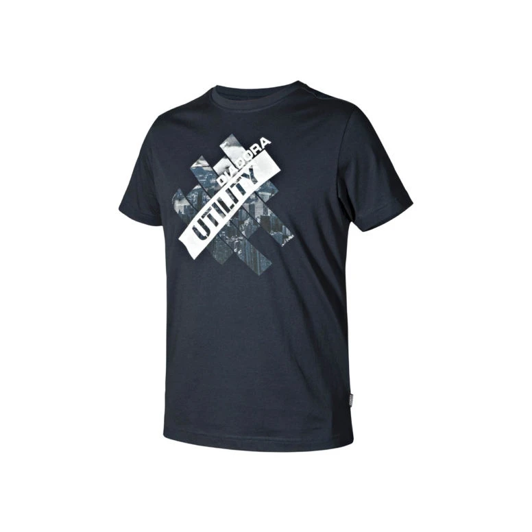 Alles muss raus -  T- shirt Diadora Graphic Organic 702.176914 Farbe Grau Größe L