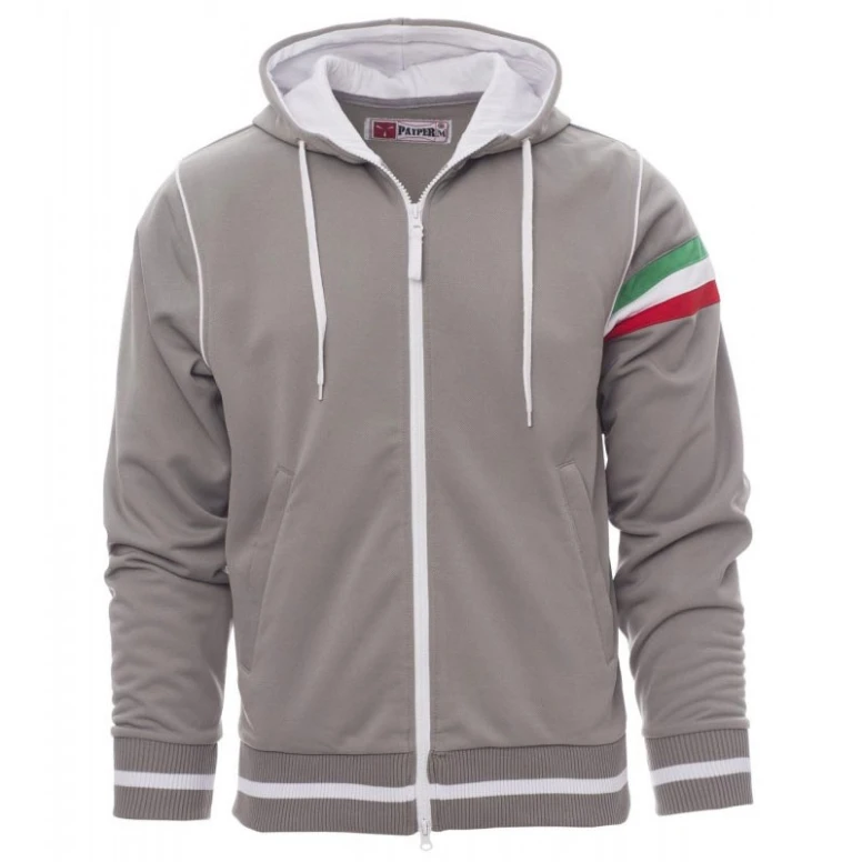 Alles muss raus  - Vollzipper-Sweatshirt mit verstärkten Nähten Nevada - Payper AY 7549 Größe L Grau