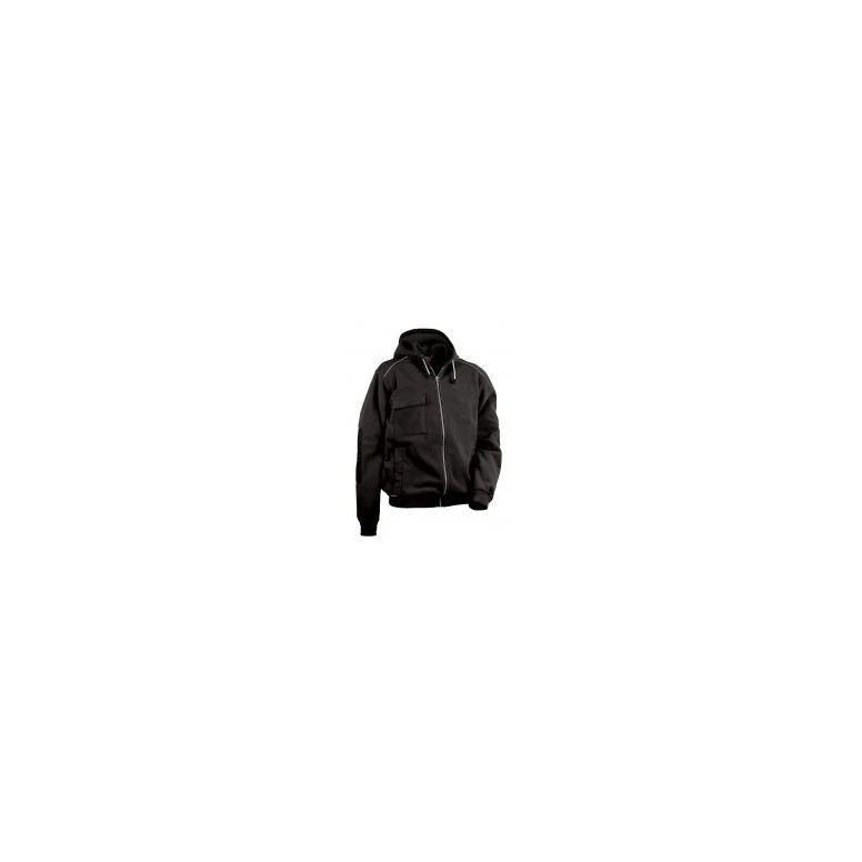 Alles muss raus -  Gepolsterte Arbeitsjacke mit Kapuze Multitaschen Cofra Potsdam V130- 0- 02 Größe 2XL Farbe Anthrazit Grau