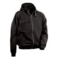 Alles muss raus -  Gepolsterte Arbeitsjacke mit Kapuze Multitaschen Cofra Potsdam V130- 0- 02 Größe 2XL Farbe Anthrazit Grau