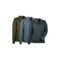 Alles muss raus -  Arbeits- Poloshirt Cofra Luxembourg 100% Baumwolle Piquet V035- 0- 02  Größe M Farbe Anthrazit Schwarz