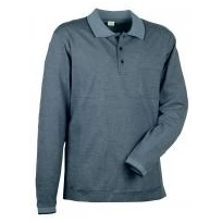 Alles muss raus -  Arbeits- Poloshirt Cofra Luxembourg 100% Baumwolle Piquet V035- 0- 02  Größe M Farbe Anthrazit Schwarz