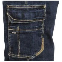 Alles muss raus -  Arbeitsjeans Stretch elastisch Multitaschen Cofra Cabries V495- 0- 00  Größe 44 Farbe Blau 2