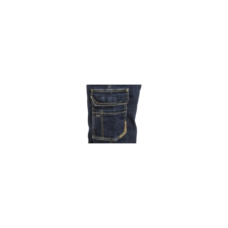 Alles muss raus -  Arbeitsjeans Stretch elastisch Multitaschen Cofra Cabries V495- 0- 00  Größe 44 Farbe Blau