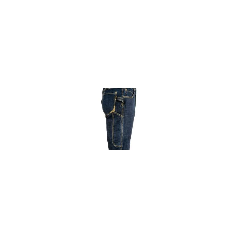 Alles muss raus -  Arbeitsjeans Stretch elastisch Multitaschen Cofra Cabries V495- 0- 00  Größe 44 Farbe Blau