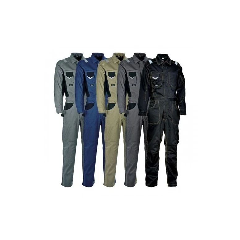 Alles muss raus -   Arbeitsoverall Multitaschen Cofra Pit- Stop V005- 0- 00  Größe 46 Farbe navy Schwarz