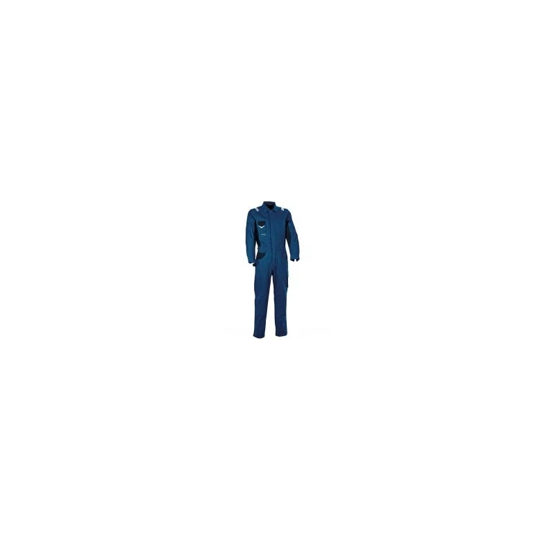 Alles muss raus -   Arbeitsoverall Multitaschen Cofra Pit- Stop V005- 0- 00  Größe 46 Farbe navy Schwarz