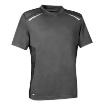 Alles muss raus -  Arbeits- T- Shirts Cofra Dunkerque V625- 0- 02 Farbe Schwarz Gelb fluo Größe 2XL
