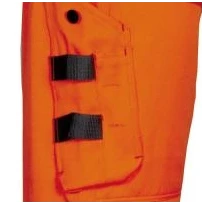 Alles muss raus -  Arbeitshosen Hochsichtbarkeit  Multitaschen Cofra Blinding V078- 0- 00  Größe 56 Farbe Orange Anthrazit