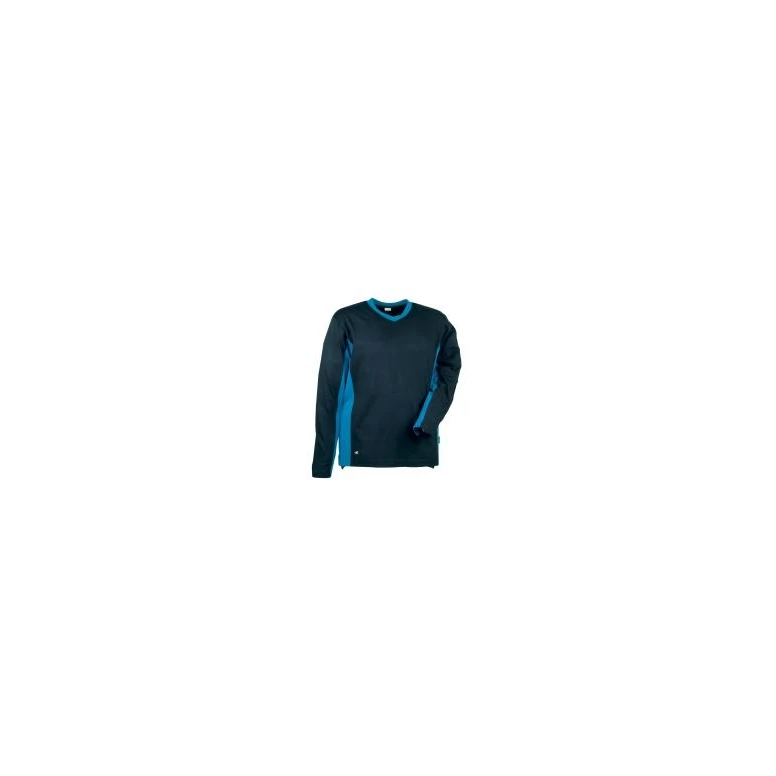 Alles muss raus -  Arbeits- T- Shirt Cofra Madeira 100% Baumwolle Jersey V105- 0- 00 Größe M Farbe Grau Schwarz