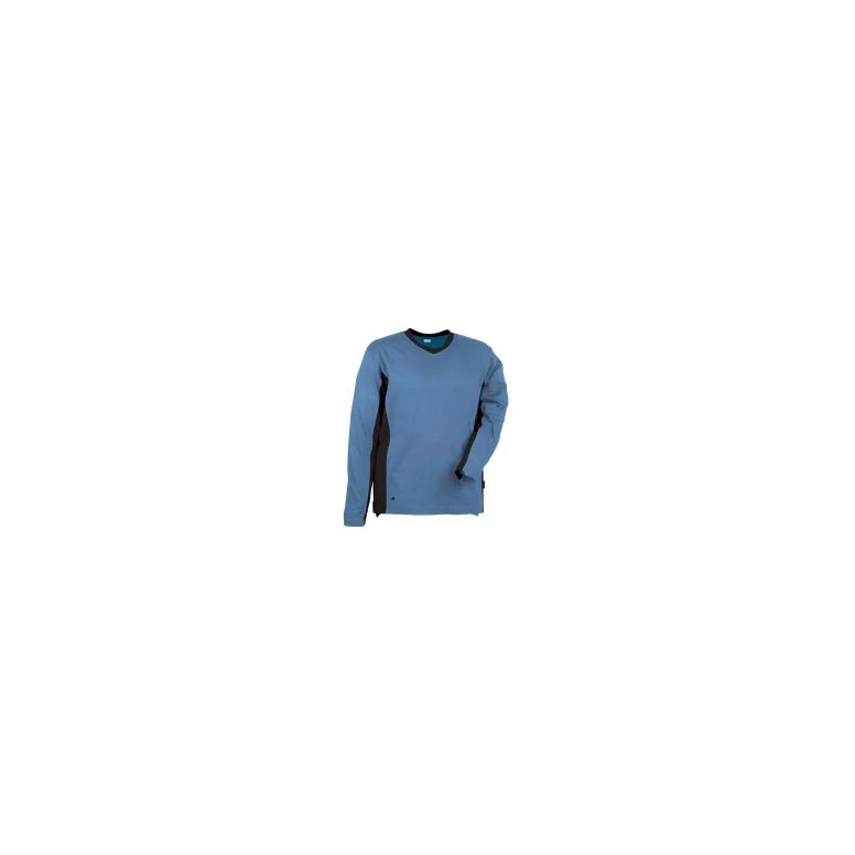 Alles muss raus -  Arbeits- T- Shirt Cofra Madeira 100% Baumwolle Jersey V105- 0- 00 Größe M Farbe Grau Schwarz