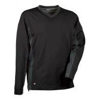 Alles muss raus -  Arbeits- T- Shirt Cofra Madeira 100% Baumwolle Jersey V105- 0- 00 Größe M Farbe Grau Schwarz