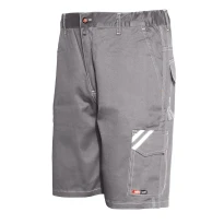 Alles muss raus -  Arbeitsbermuda Start ISSA LINE Stretch 8041B elastisch Multitaschen Sommer Größe 3XL Farbe Hellgrau 2