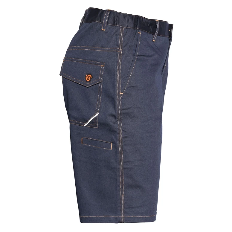 Alles muss raus -  Arbeitsbermuda Start ISSA LINE Stretch 8041B elastisch Multitaschen Sommer Größe 3XL Farbe Hellgrau