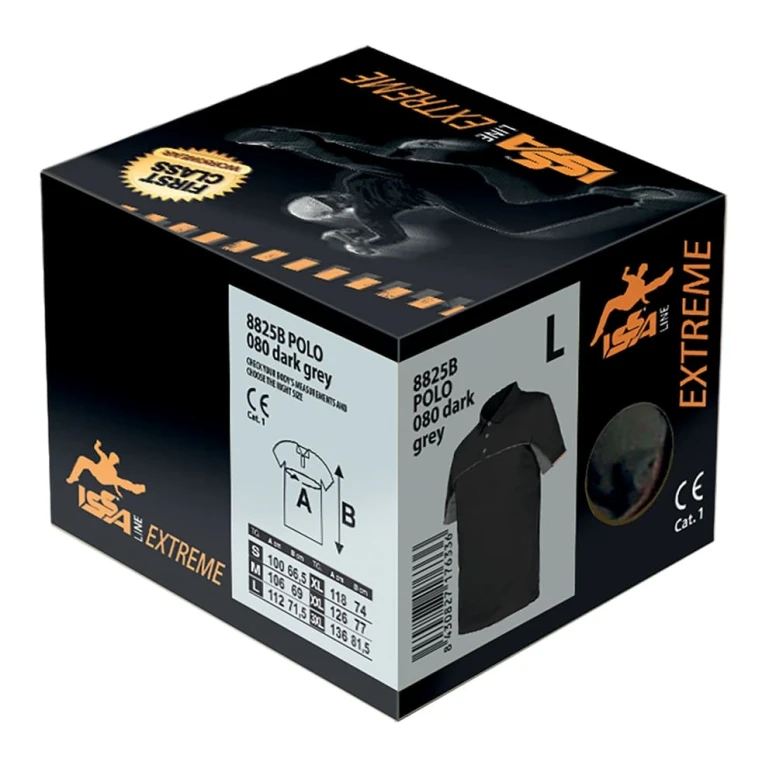 Alles muss raus -  Polo Extreme stretch Issa Line -  8825B  Größe S Farbe Blau
