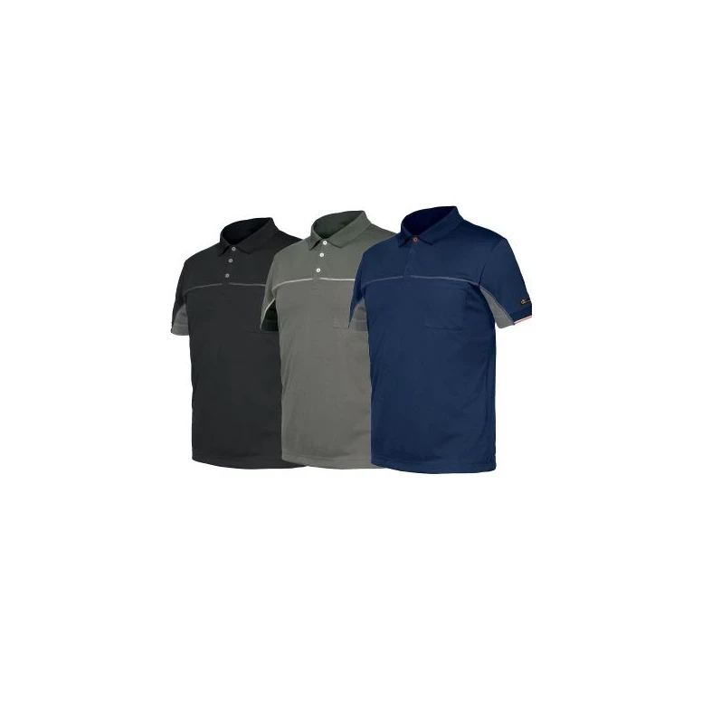 Alles muss raus -  Polo Extreme stretch Issa Line -  8825B Größe S Farbe Grau