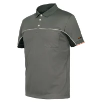 Alles muss raus -  Polo Extreme stretch Issa Line -  8825B Größe S Farbe Grau 2