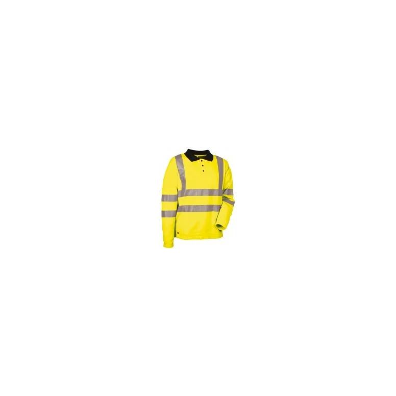 Alles muss raus -  Arbeits- Poloshirt Hochsichtbarkeit  Cofra New Highway V111- 2- 00 Größe S Farbe Gelb