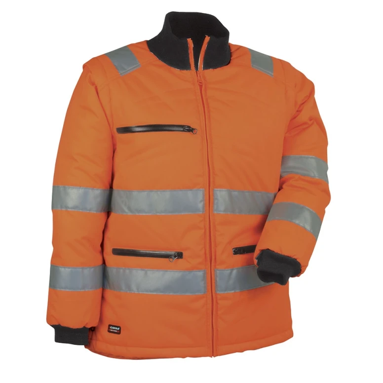 Alles muss raus -  Arbeitsparka Hochsichtbarkeit  Cofra Protection V024- 0- 00 Größe 46 Farbe Orange