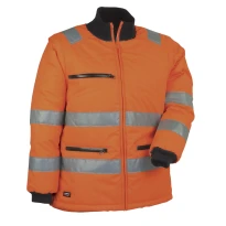 Alles muss raus -  Arbeitsparka Hochsichtbarkeit  Cofra Protection V024- 0- 00 Größe 46 Farbe Orange