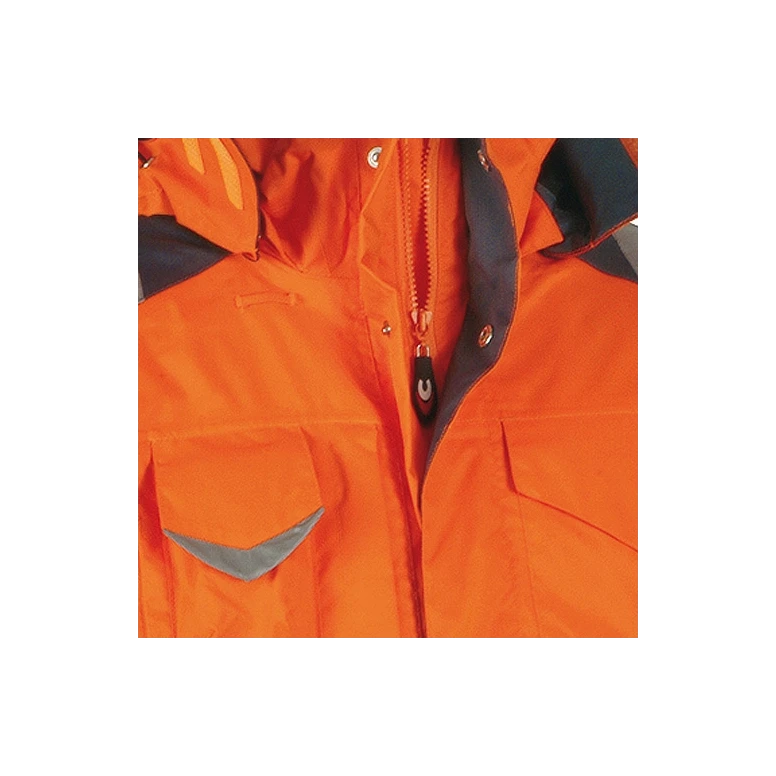 Alles muss raus -  Arbeitsparka Hochsichtbarkeit  Cofra Protection V024- 0- 00 Größe 46 Farbe Orange