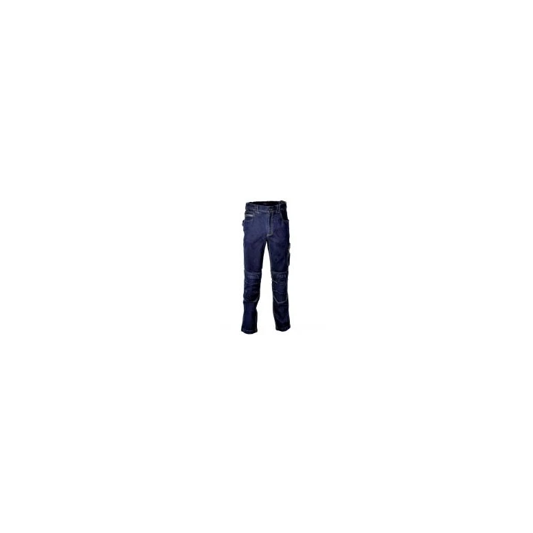 Alles muss raus -  Arbeitsjeans Stretch elastisch Multitaschen Cofra Tough V225- 0- 00 Größe 52 Farbe Blau