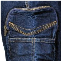 Alles muss raus -  Arbeitsjeans Stretch elastisch Multitaschen Cofra Tough V225- 0- 00 Größe 52 Farbe Blau 2