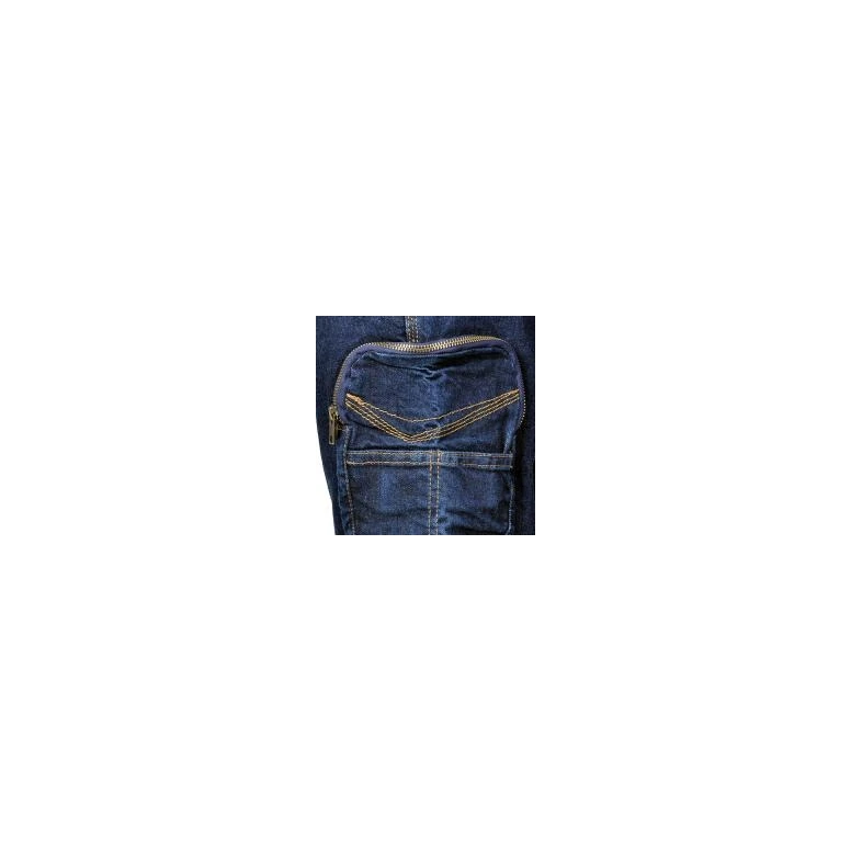 Alles muss raus -  Arbeitsjeans Stretch elastisch Multitaschen Cofra Tough V225- 0- 00 Größe 52 Farbe Blau