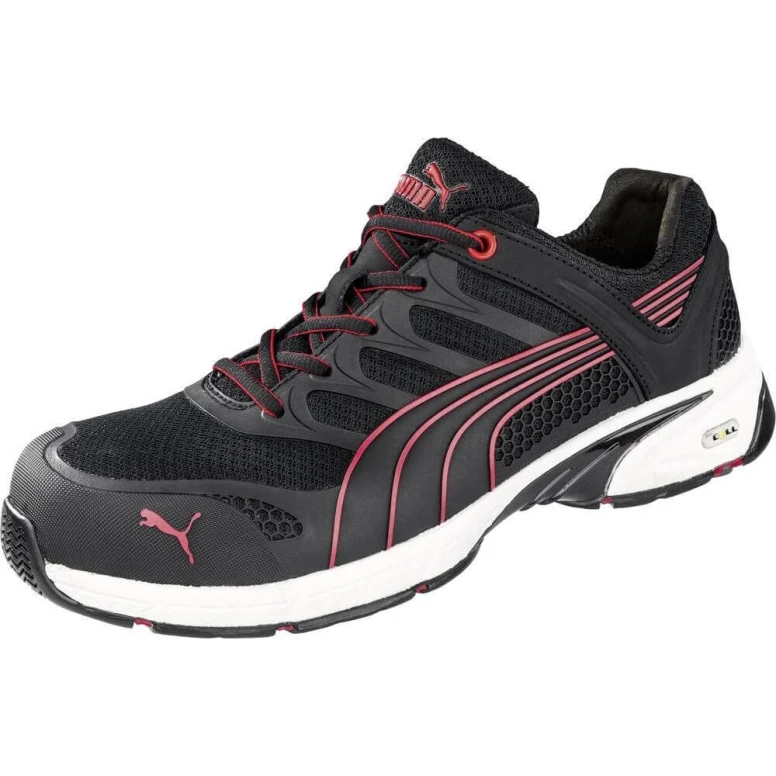 Alles muss raus -  Sicherheitsschuhe Puma Fuse Motion Red Low S1P HRO SRC-   Nummer  39