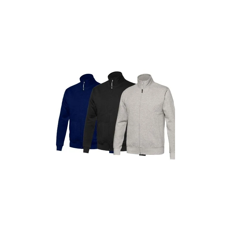 Alles muss raus -  Arbeitsjacke mit Reißverschluss ISSA LINE -  04822 Pelmo Größe 2XL Farbe Schwarz