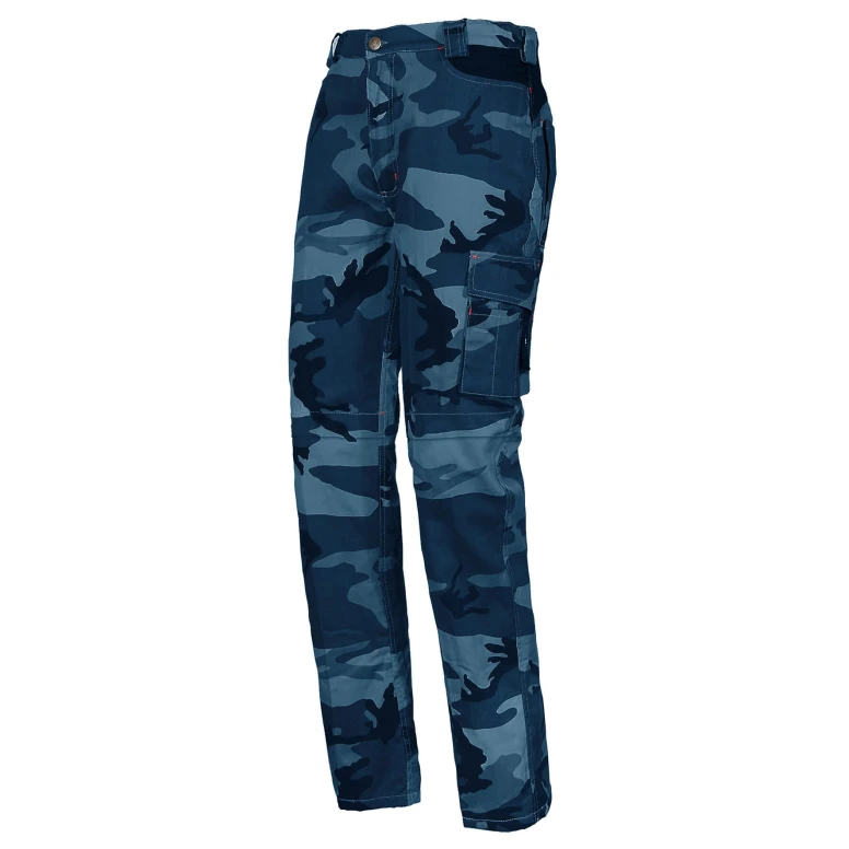 Alles muss raus -  ISSA LINE Tarnhose 8029N Sommerleicht Größe 2xl Farbe Blau