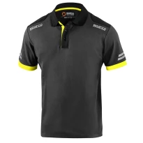 Alles muss raus  -  Arbeits- Poloshirt Sparco Tech 02415 Größe XL Schwarz Hellblau