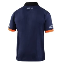 Alles muss raus  -  Arbeits- Poloshirt Sparco Tech 02415 Größe XL Schwarz Hellblau