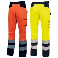 Alles muss raus -  Arbeitshosen Hochsichtbarkeit  Multitaschen U- Power Beacon HL156YF Farbe Fluoreszierendes Gelb Größe 2xl