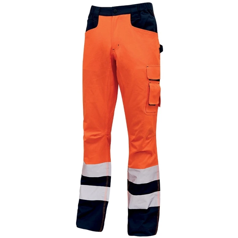 Alles muss raus -  Arbeitshosen Hochsichtbarkeit  Multitaschen U- Power Beacon HL156YF Farbe Fluoreszierendes Gelb Größe 2xl