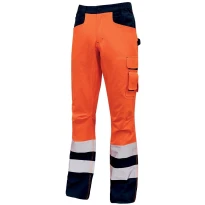 Alles muss raus -  Arbeitshosen Hochsichtbarkeit  Multitaschen U- Power Beacon HL156YF Farbe Fluoreszierendes Gelb Größe 2xl