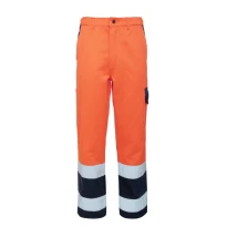 Alles muss raus -  Winter- Arbeitshose Hochsichtbarkeit  Multitaschen Rossini Hi- Vis A00131 Farbe Orange Größe L