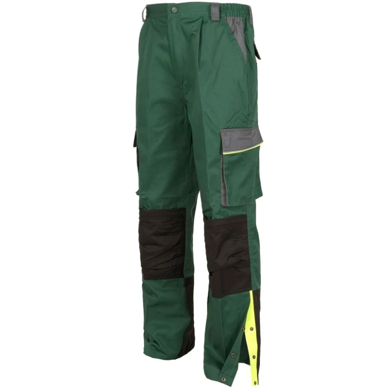 Alles muss raus -  Hose WORK TEAM Multitaschen WF5852 Farbe Grün s./Grau s./Schwarz Größe 50