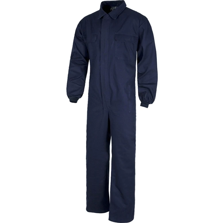 Alles muss raus -   Arbeitsoverall Multitaschen mit Reißverschluss aus Stahl -  Workteam Farbe Navyblau Größe 54