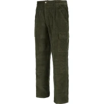 Alles muss raus -  Arbeitshosen Multitaschen aus Cordstoff 100% Baumwolle strapazierfähig Farbe Grün Khaki Größe 48