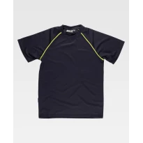 Alles muss raus -  Arbeits- T- Shirts technische Kurzarm S6640 -  Workteam Farbe Schwarz/Gelb Größe S