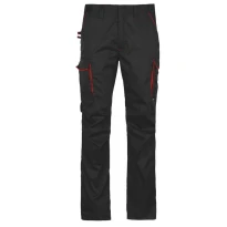 Alles muss raus -  Arbeitshosen Ducati Workwear Multitaschen mit Gummizug in der Taille INN- MOTION PRO Farbe Schwarz Größe 46