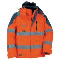 Alles muss raus -  Arbeitsjacke Hochsichtbarkeit  Cofra Rescue V017- 0- 00 Größe 52 Farbe Gelb